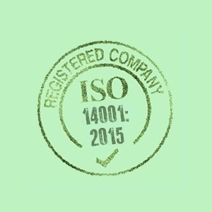 ISO 14001  stamp